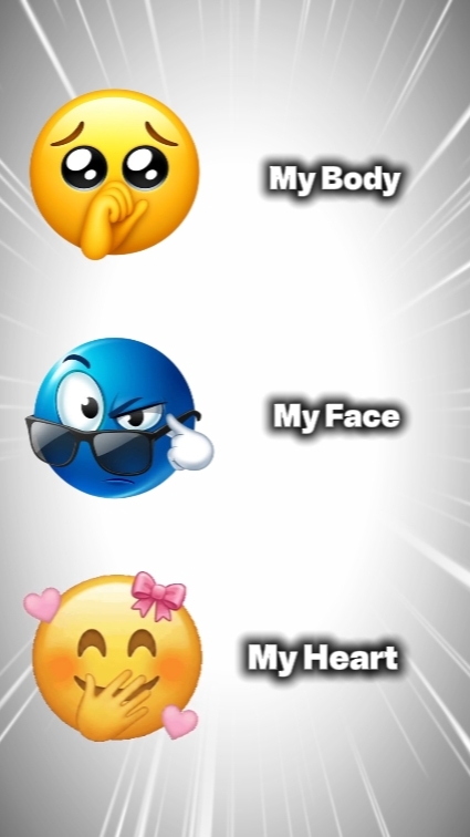 body face heart 