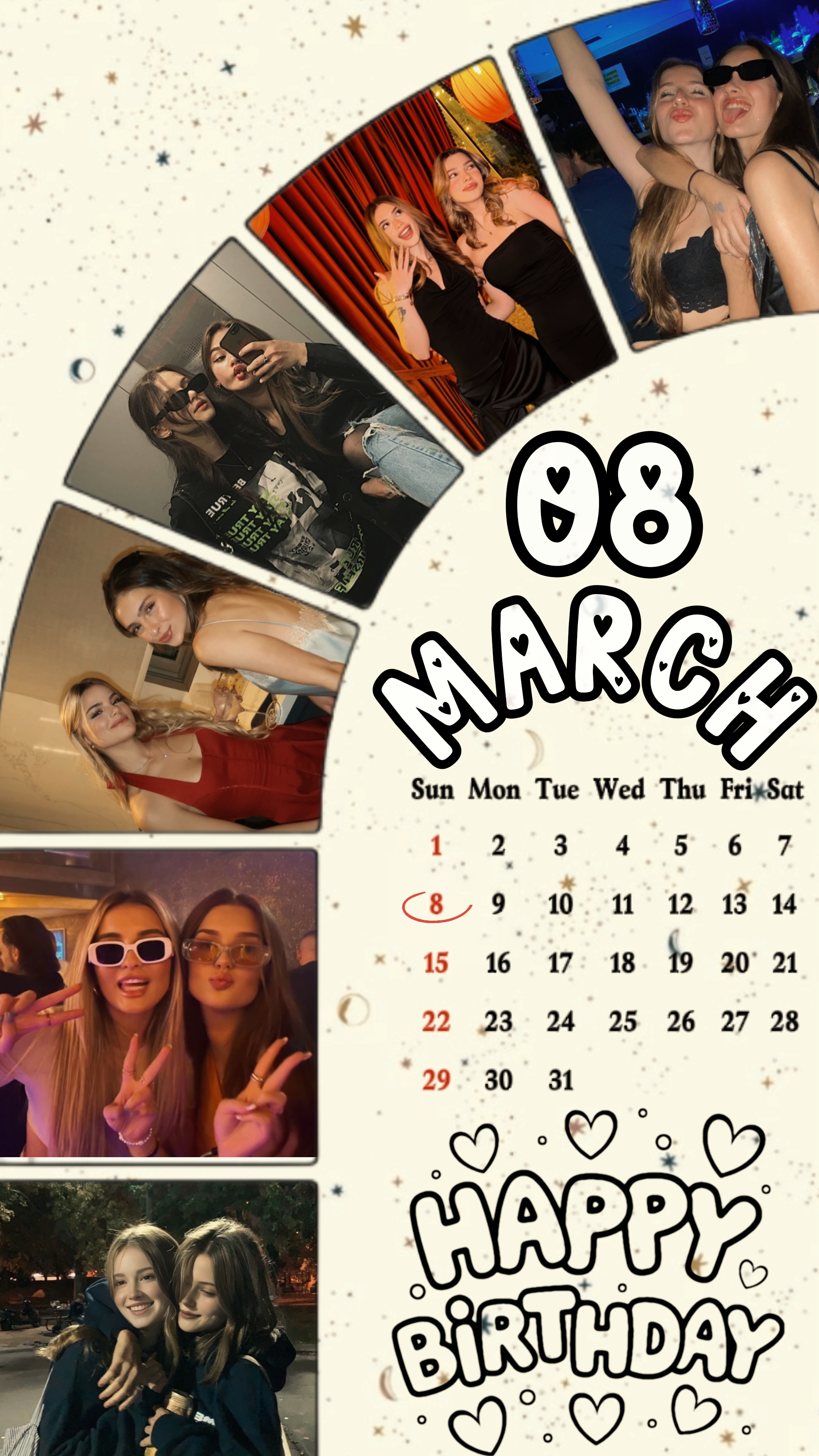 CUMPLEAÑOS 08 DE MARZO
