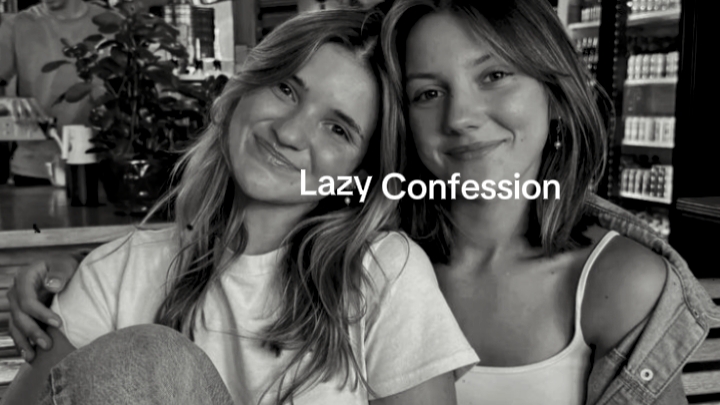 lazy confession