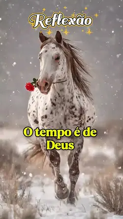 O tempo é de Deus