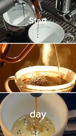 Start with a coffee 