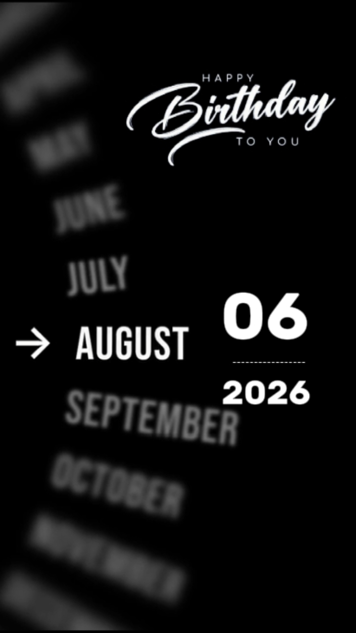 HBDYMywife06Agosto