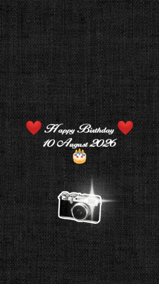 BDAY 10 AUGUST