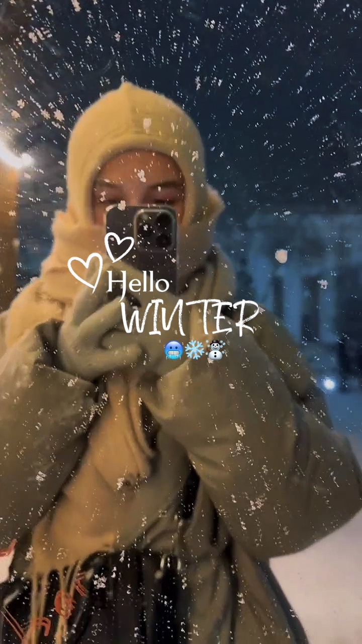 Bonjour hiver