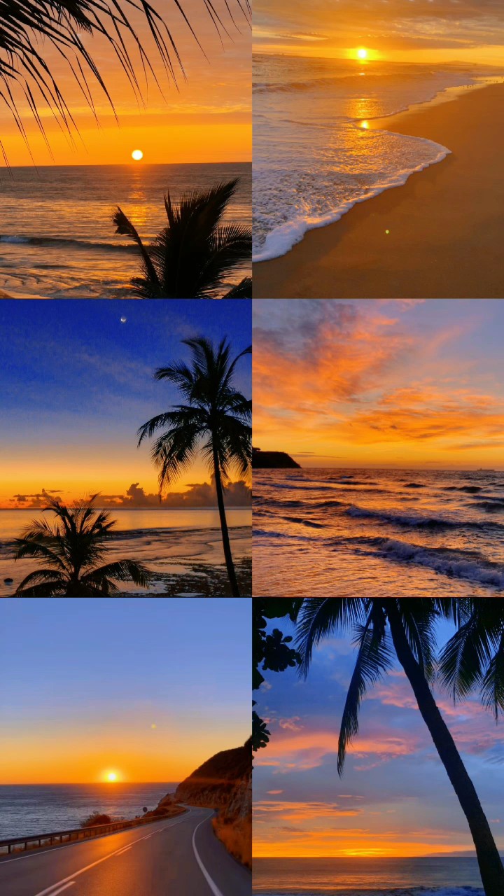 6 fotos do pôr do sol