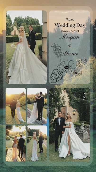Wedding day, love 