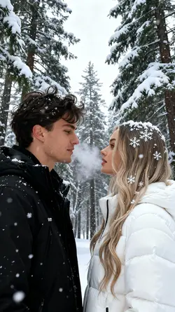 Winter Couple -AI