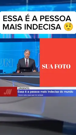 pessoa indecisa