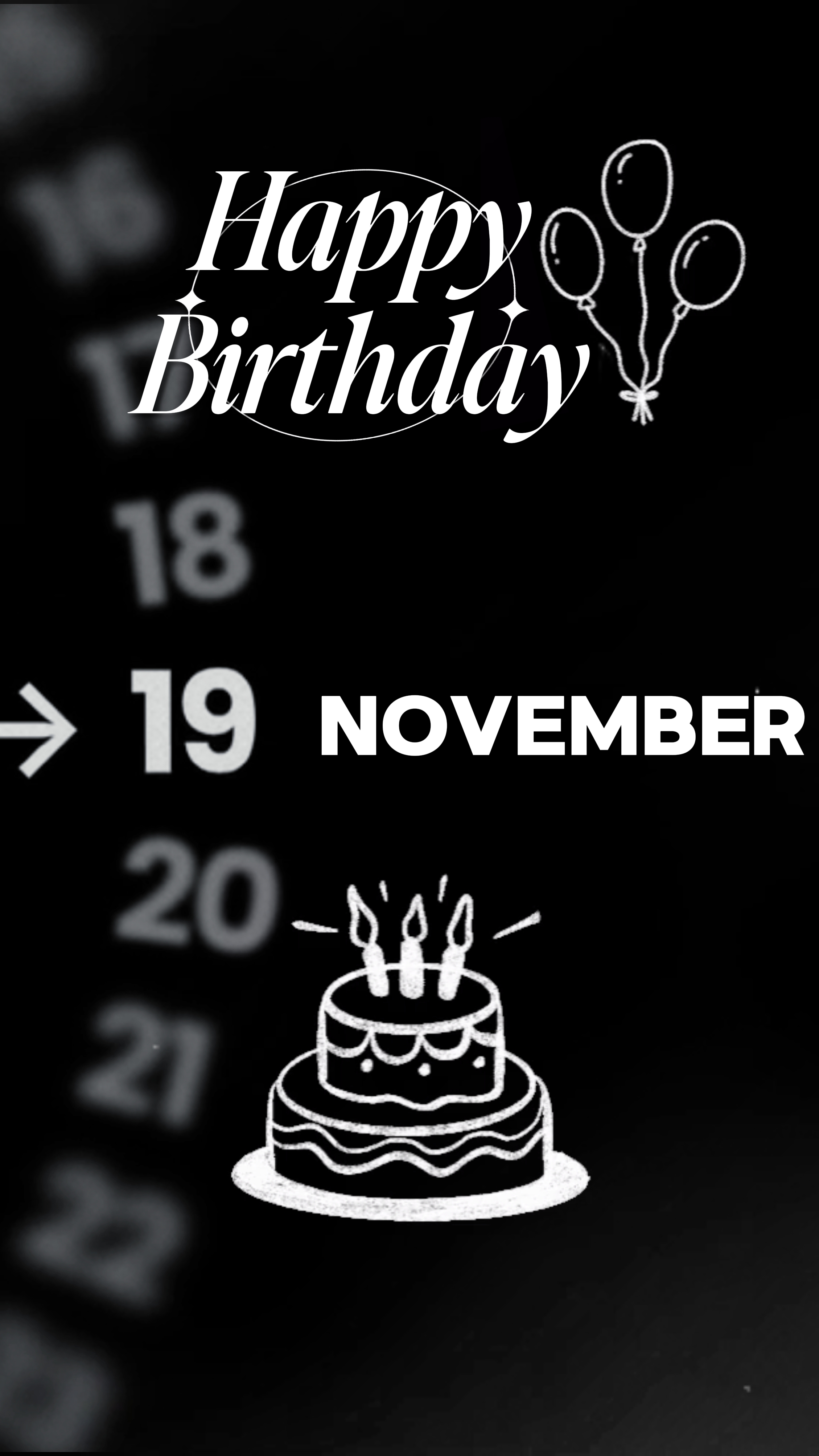 Hbd 19 novembre