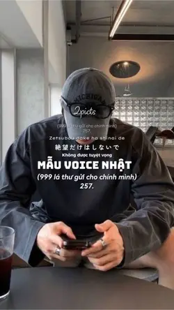 Mẫu voice Nhật
