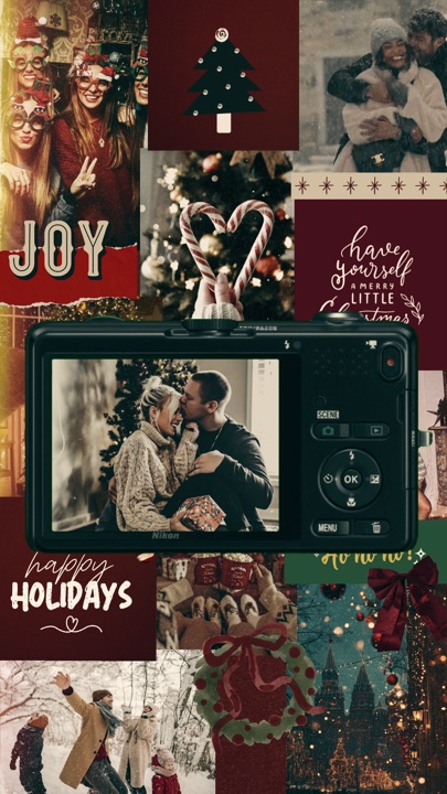 Navidad collage joie 