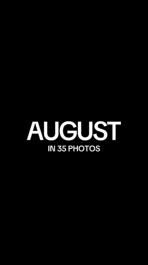 August in 35 Fotos
