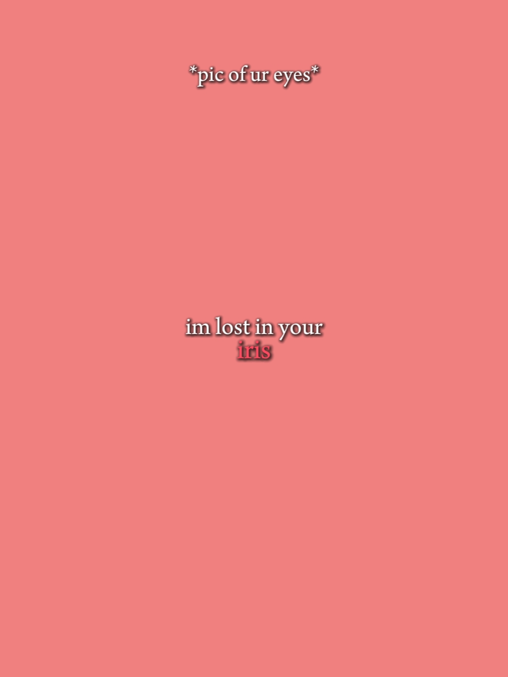 im lost in ur eyes 