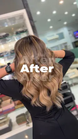 Before after salon