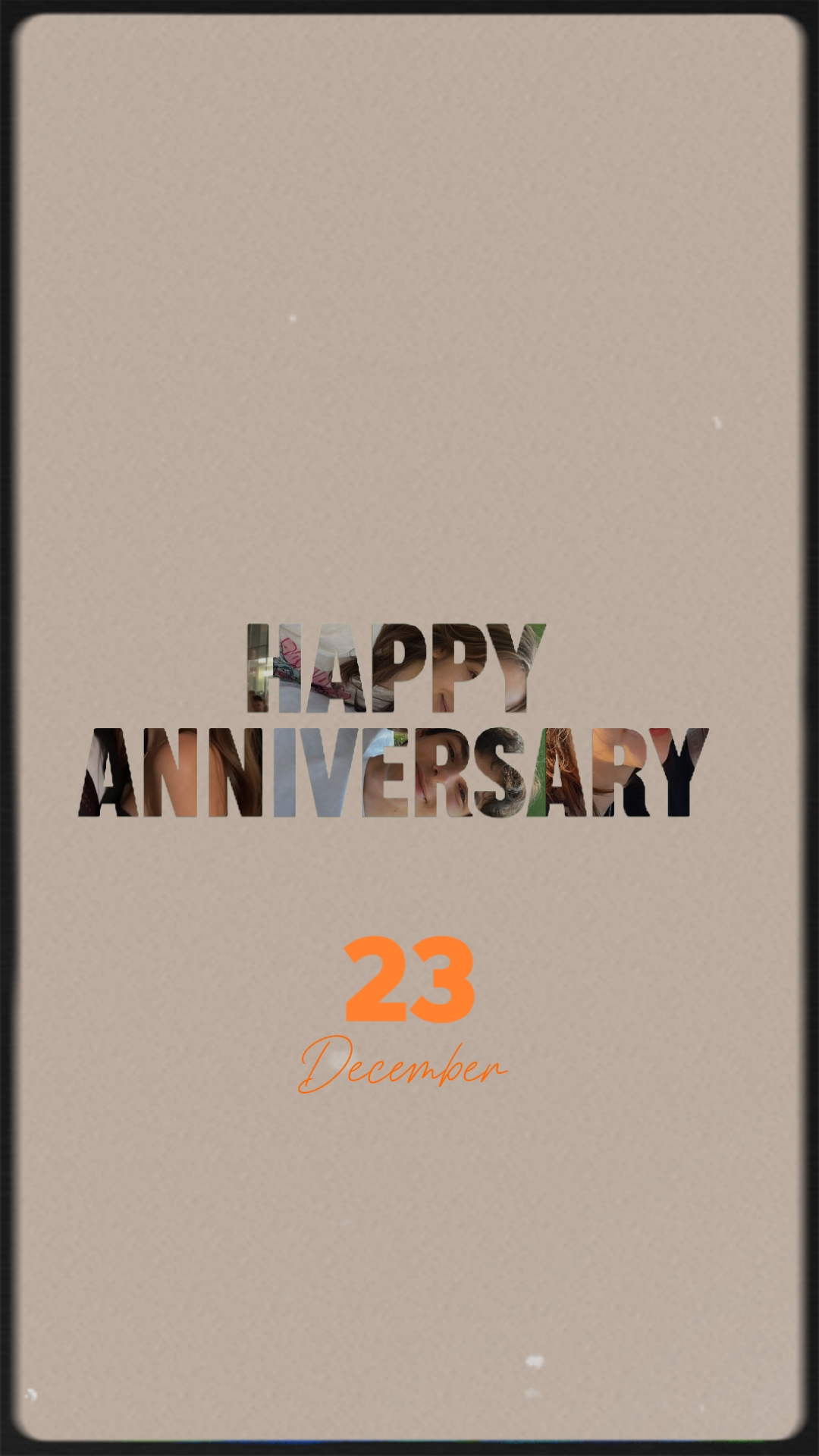 Anniversary 23 Decem