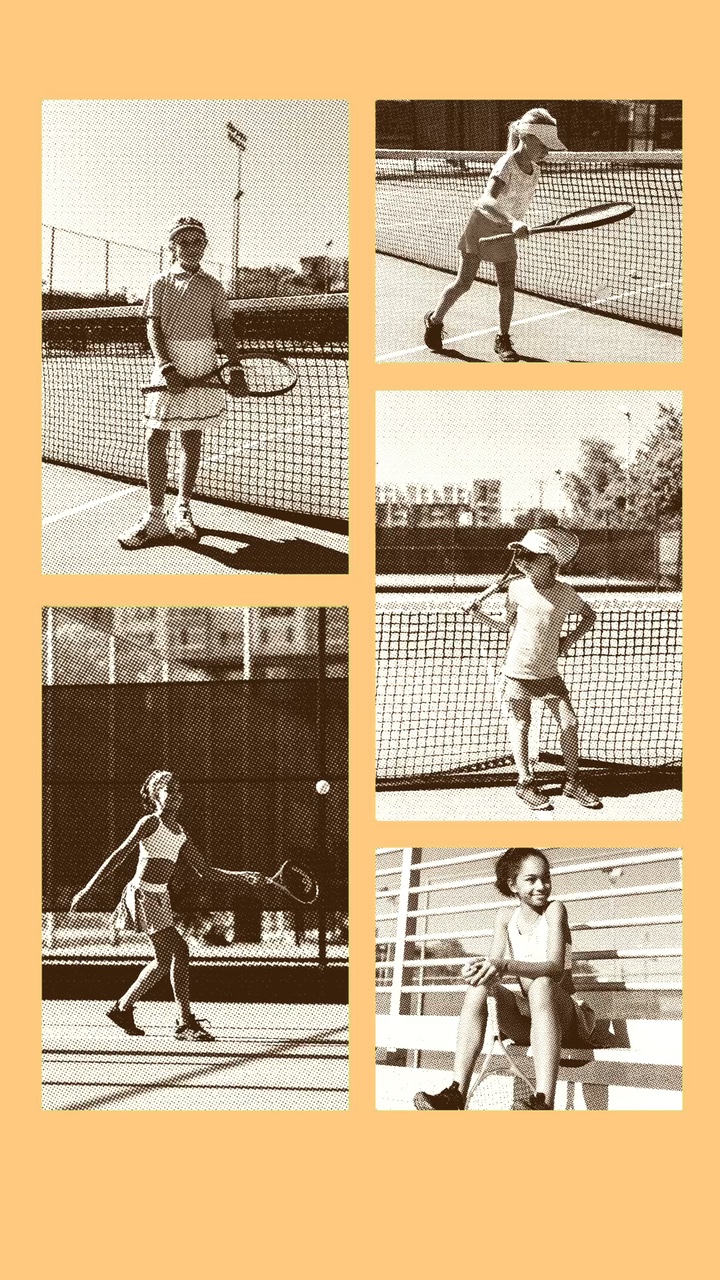 Tennis Product Display In a Light, Easy, and Open Task TikTok Style
