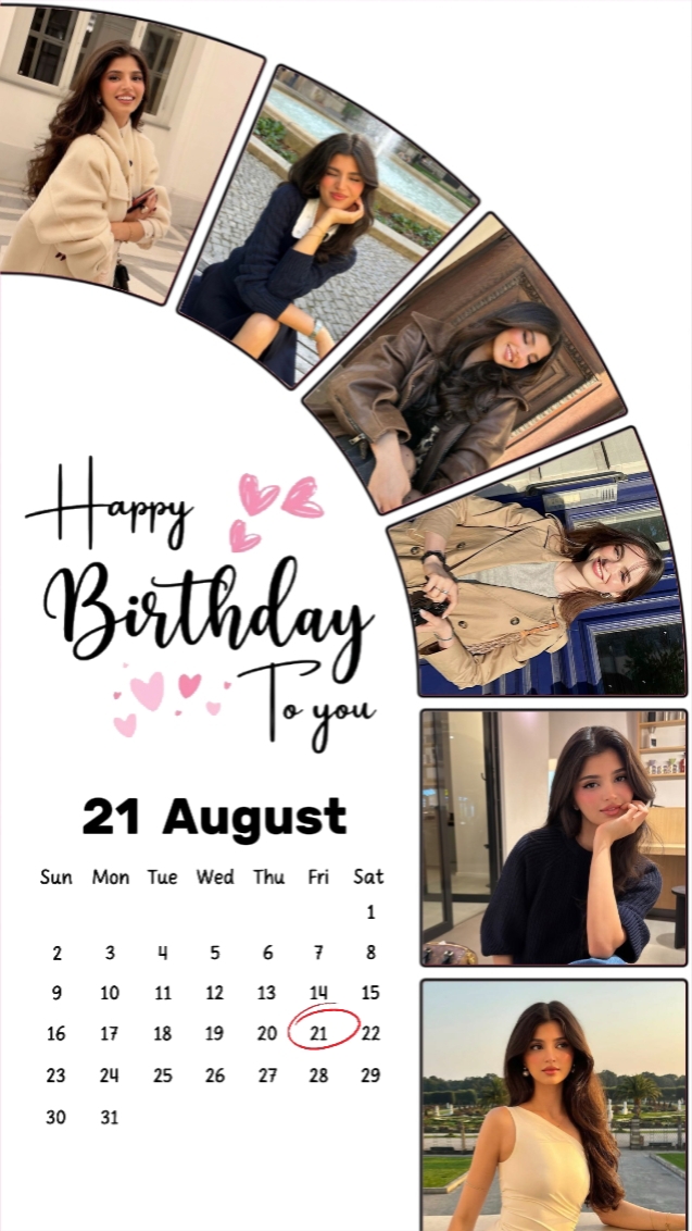 Birthday 21 August 