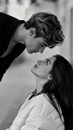 Black and white