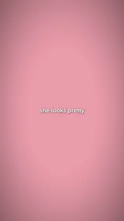 she looks pretty