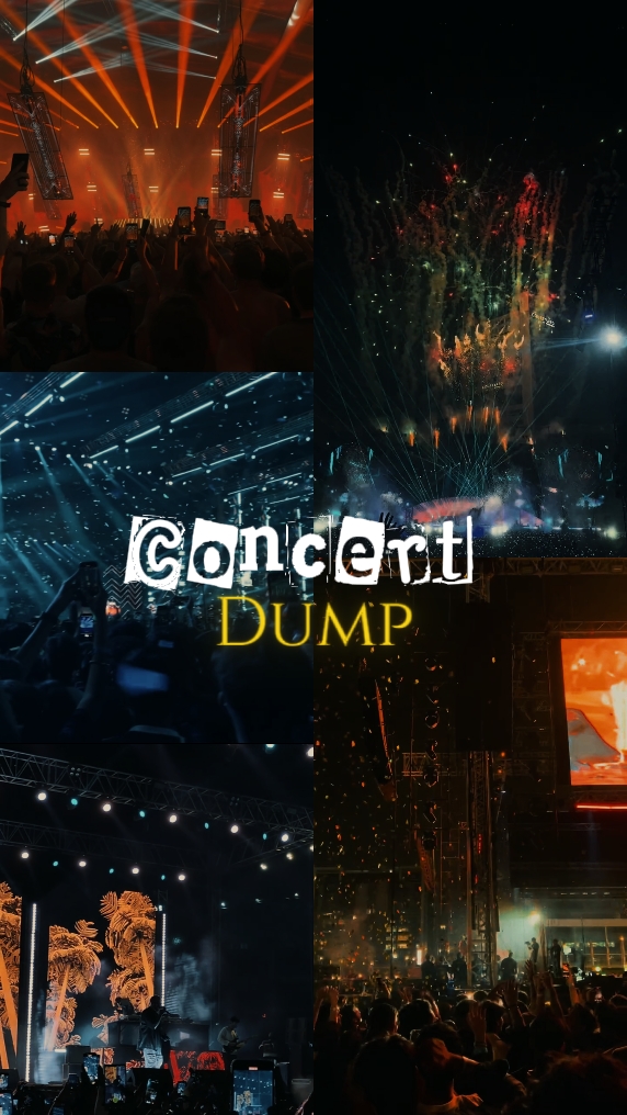 Volcado de conciertos