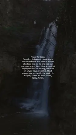 I choose to abide
