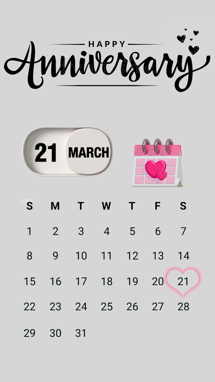 Anniversary 21 March