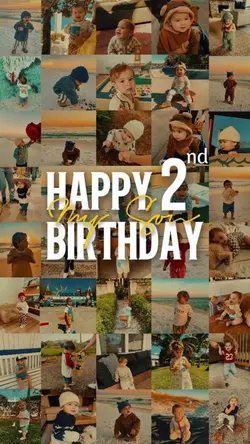 Birthday my son 2nd