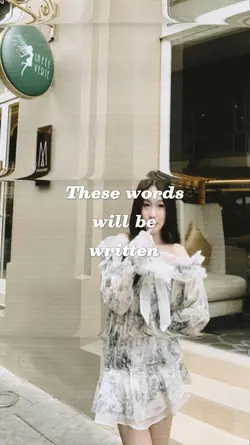 written