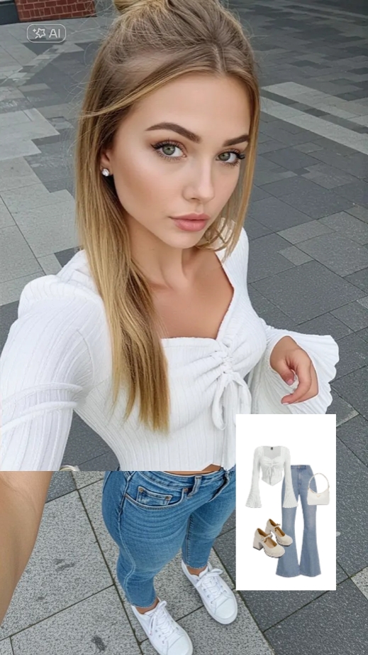 Efeito de mudança de roupa