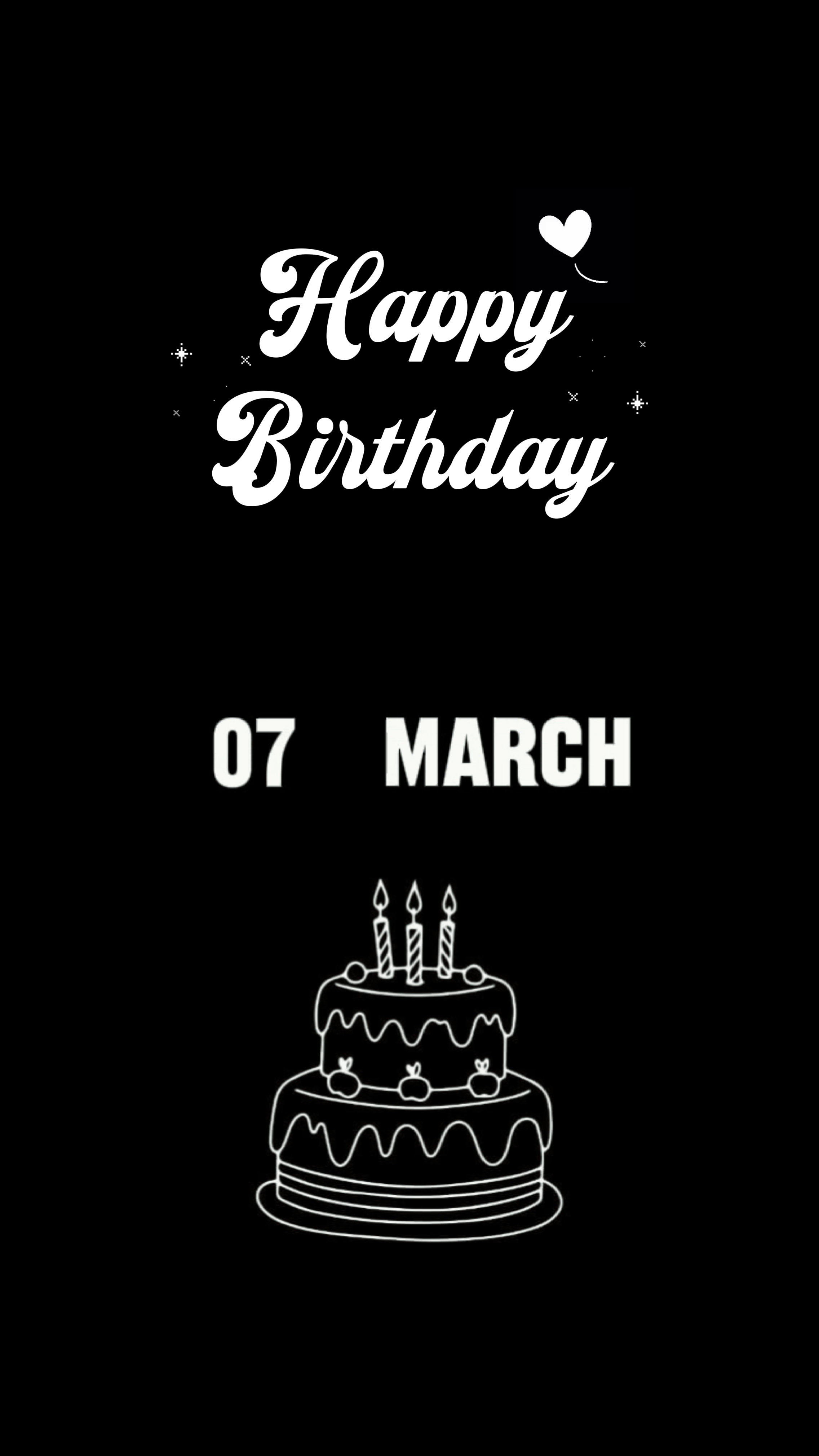 07 DE MARZO CUMPLEAÑOS