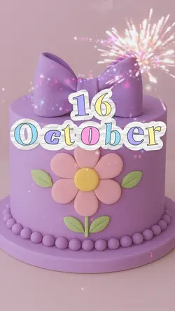 Hbd 16 October 🎂 