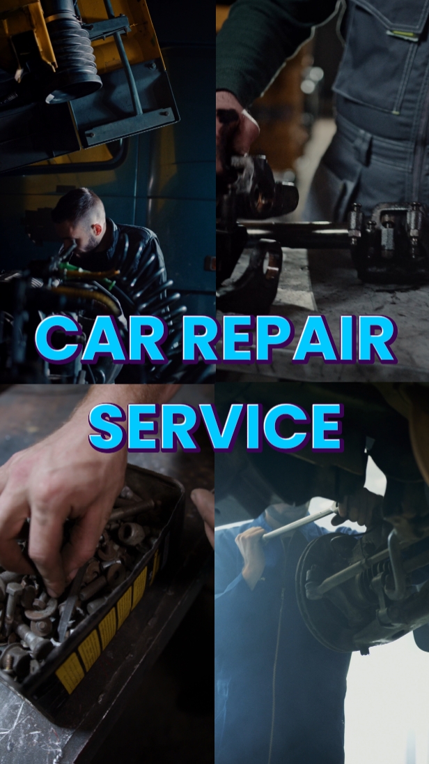 Promoção de reparos de carros