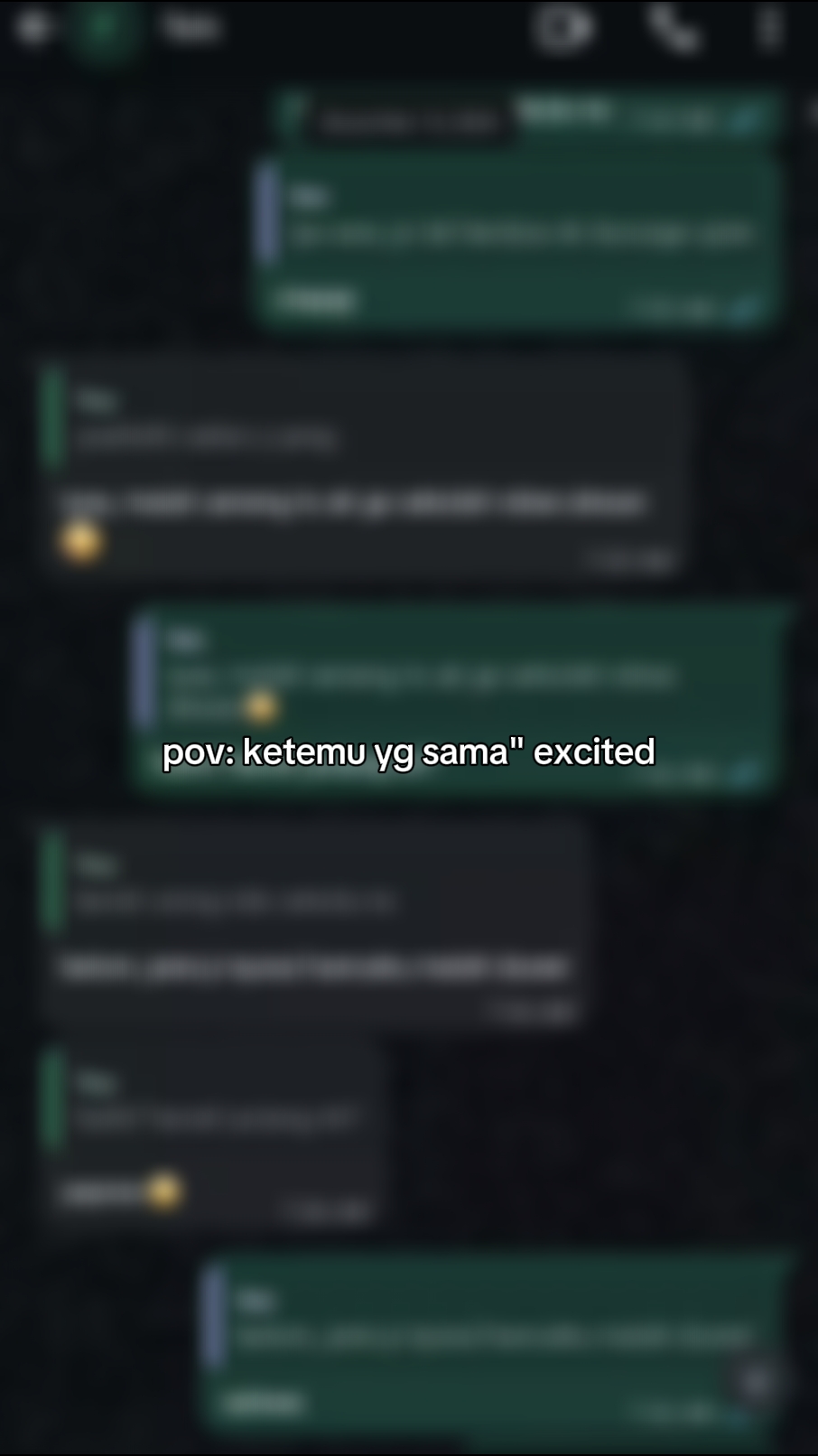 pov: ketemu yg sama2