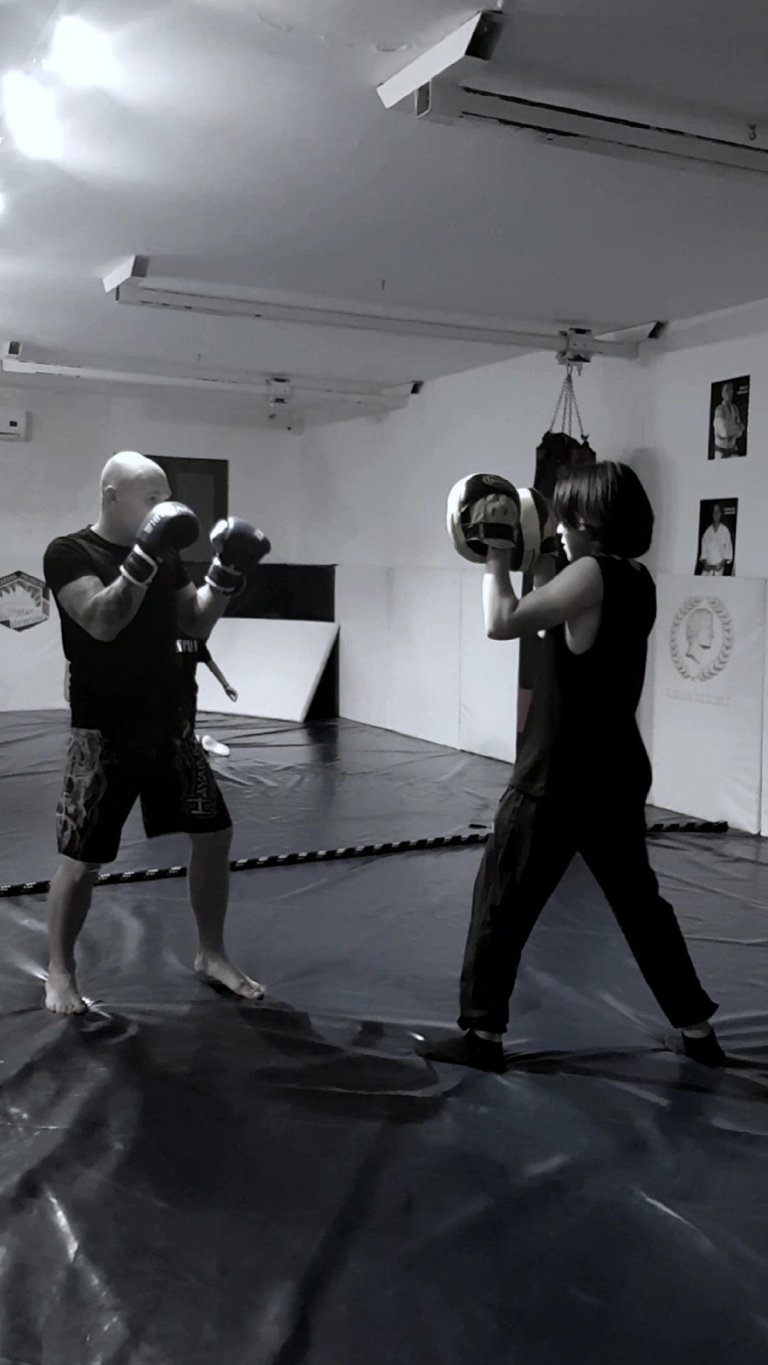 Trainings fighting 