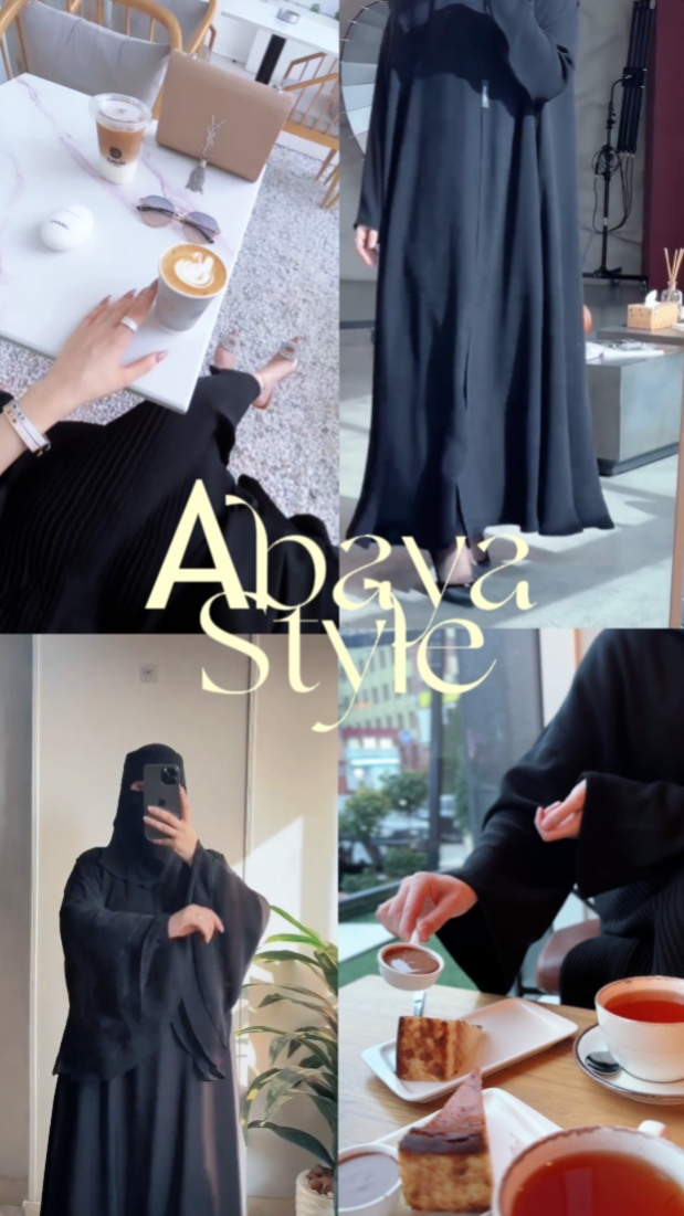 Mode gaya Abaya 