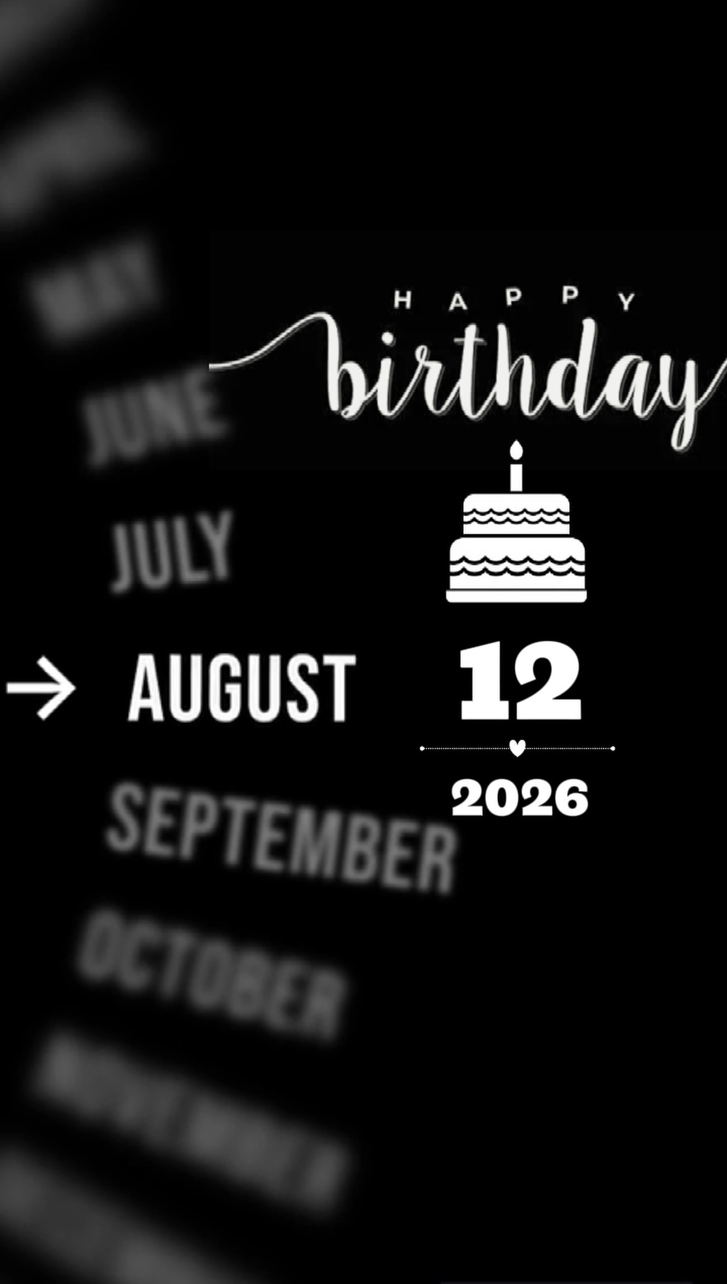 BIRTHDAY DAD 12 AUG