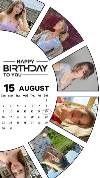 BIRTHDAY 15 AUGUST 