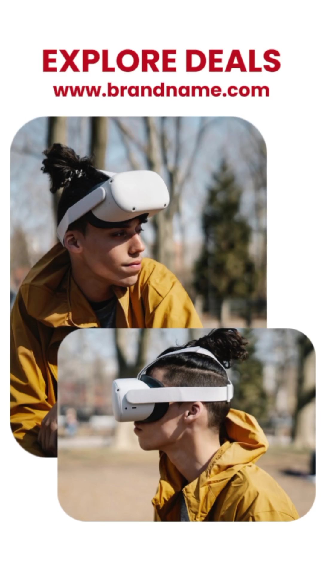Werbung für Virtual-Reality-Produkte 3C-Jahresendaktion im Tiktok-Stil