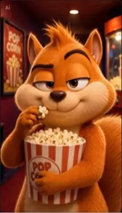 popcorn gets serious