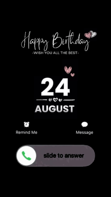 Hbd arkadaş 24 ağustos
