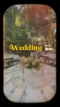 Wedding 🎞️