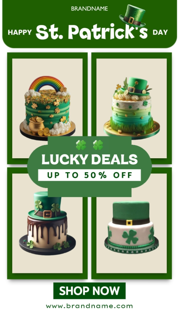 St Patrick'sDay Sale
