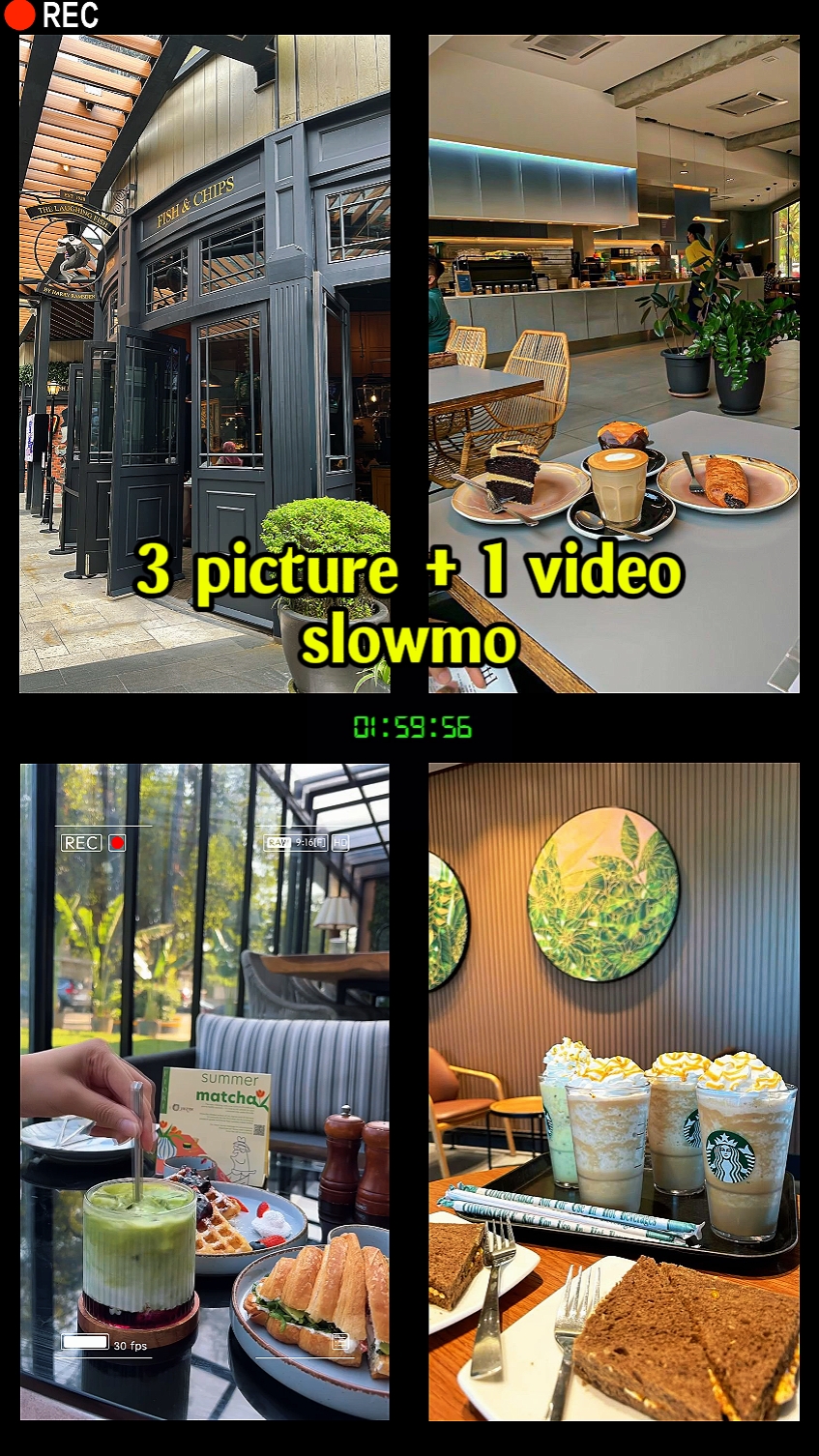 1 video + 3 resim