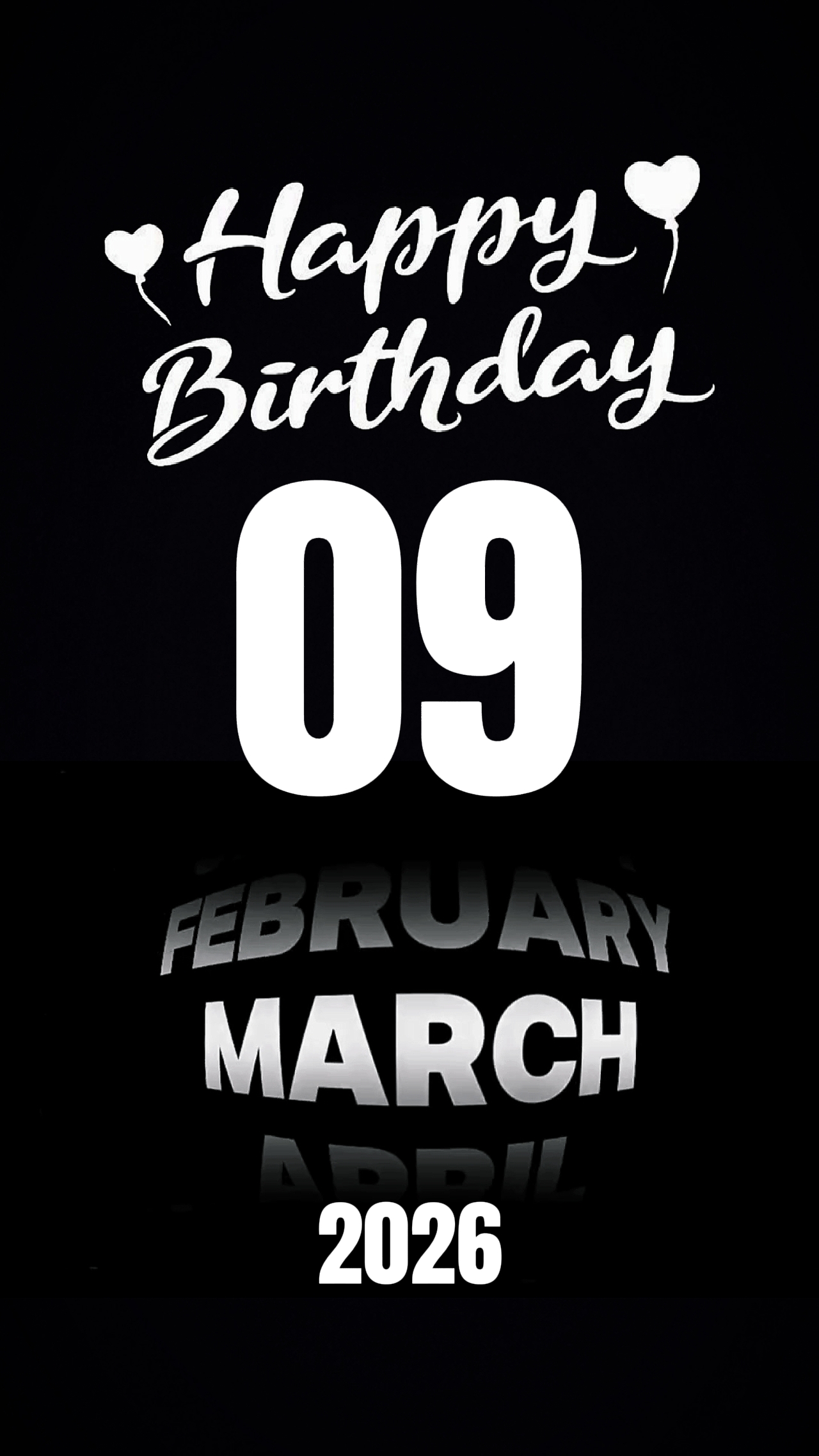 HBD 09 de marzo de 2026