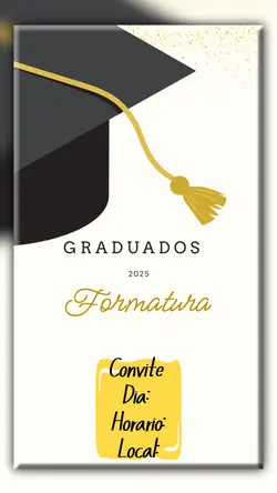 Convite formatura