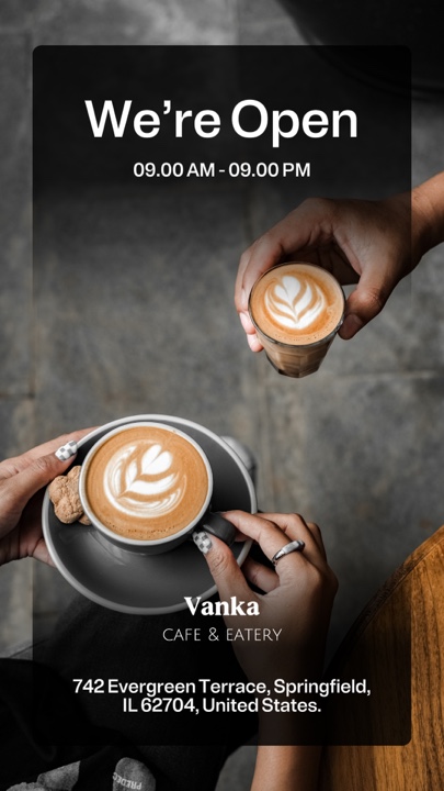 We’re Open Coffeshop