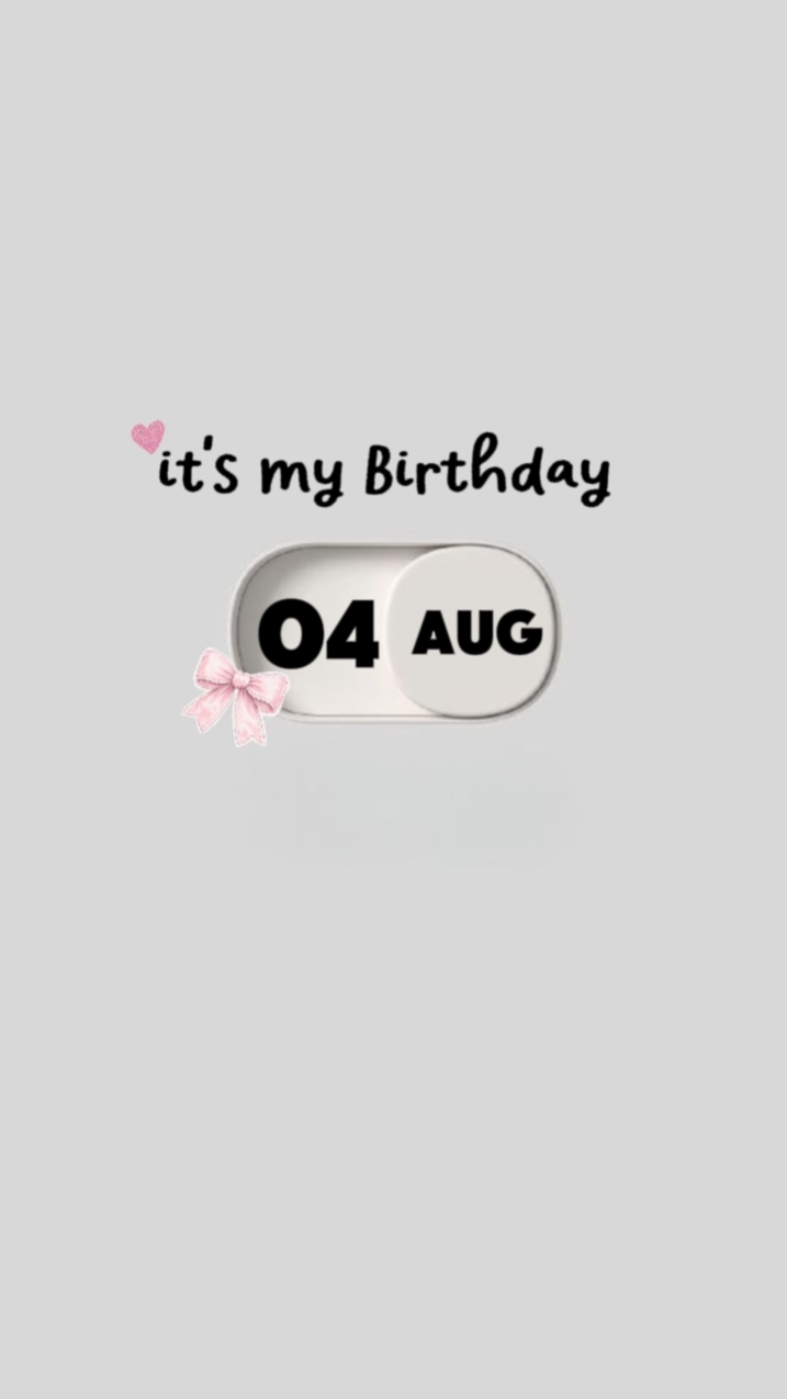 ANNIVERSAIRE 04 AOÛT 