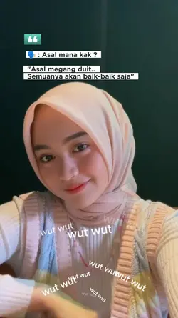 asal megang duit wut