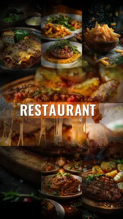 Restaurant food