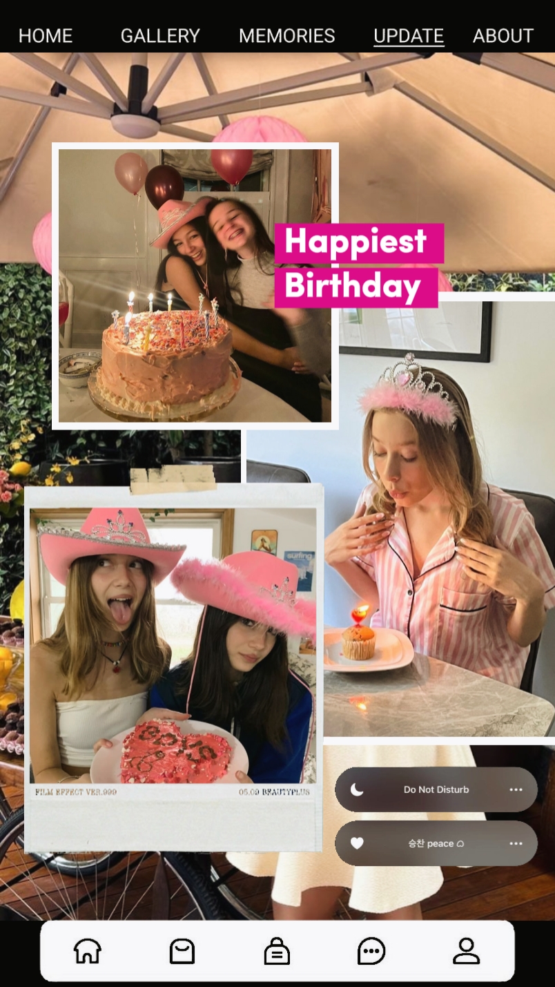birthday frame 